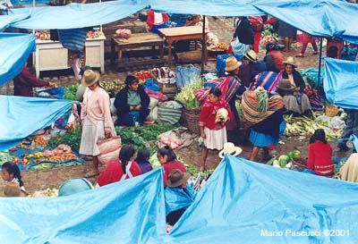 Mercado de Pisac_Peru