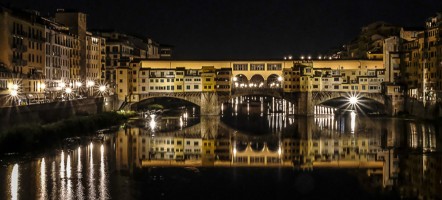  ©Mario Pascucci - Puente de los Joyeros sobre el río Arno, Florencia ,Italia, agosto 2017